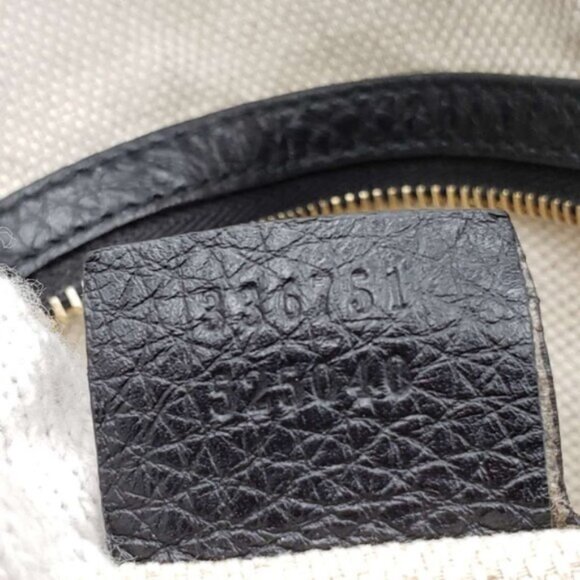 GUCCI Soho Black Leather Shoulder Bag lux583-100225 - Picture 16 of 16